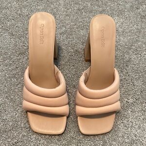 Nude Sandals by Open Edit